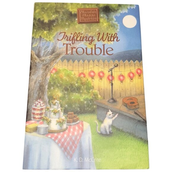 Chocolate Shoppe Mysteries Trifling With Trouble - Hardcover - Picture 1 of 8
